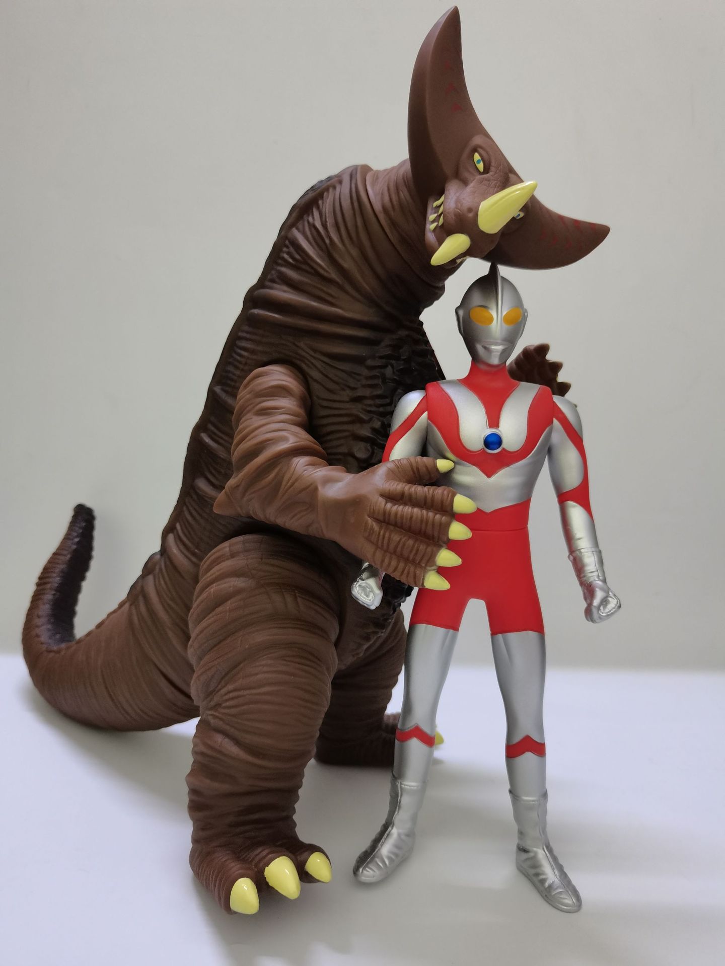 锦江奥特怪兽大号发声版哥莫拉金古乔安东拉软胶可动人偶组合套装