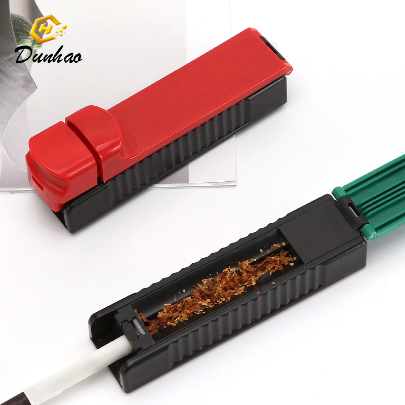 源头工厂8mm手动拉烟器 塑料推烟器便携易操作卷烟器diy拉烟器