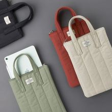 韩版太空棉手提适用11寸iPad平板键盘13寸笔记本电脑包laptop bag