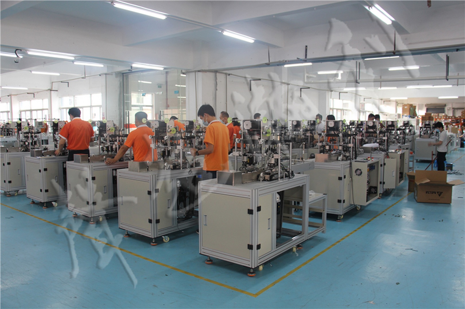 瀚迪 高速定位平面口罩机 成人儿童口罩大小一键切换机