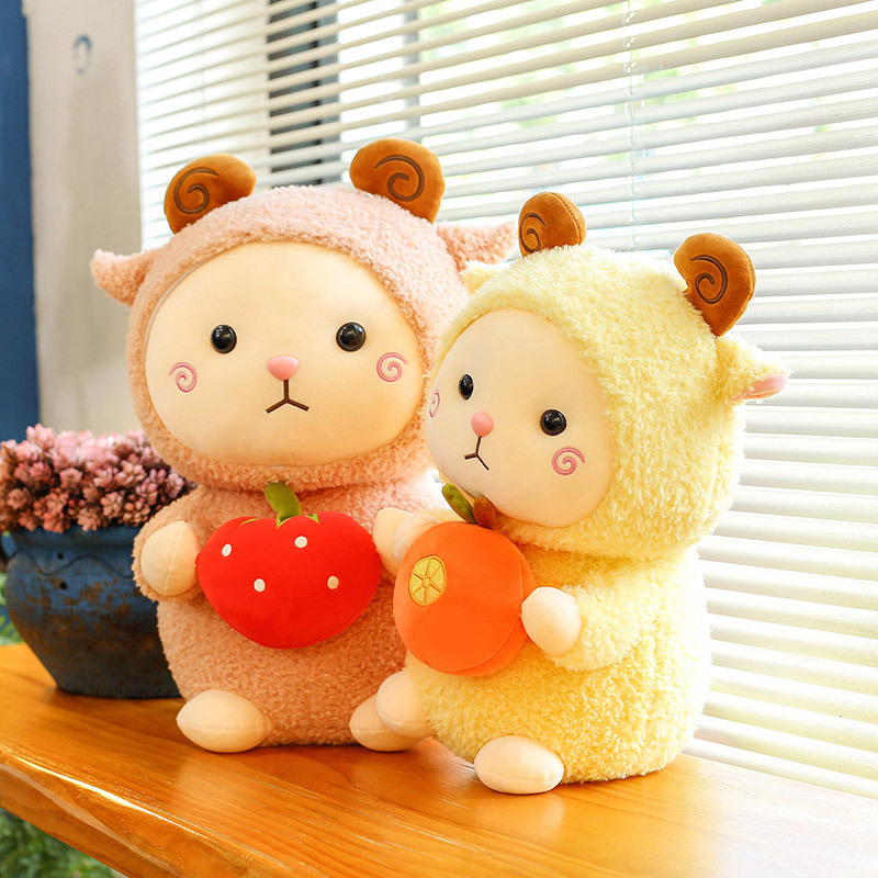 网红小羊公仔生日礼物卡通可爱绵绵羊毛绒玩具玩偶儿童生日礼物