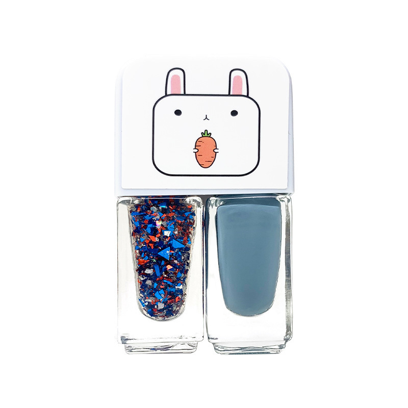 Nail Polish New Nail Polish Set Twin Nail Polish Summer Water-Based Cross-Border Nail Polish Baking-Free Long-Lasting