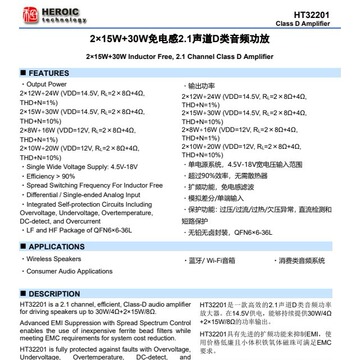 1d类音频功放-阿里巴巴