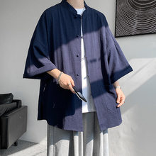 农民百姓演出服民国服马褂男农村老太太村姑话剧古装小二老粗布衣