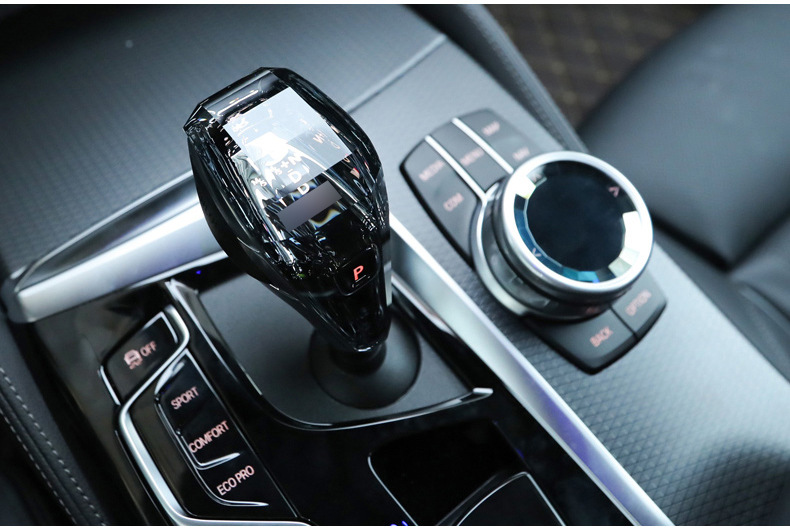 3系g20/g28/g21/3gt f30/f35/f34 车型水晶档把头改装水晶排挡杆