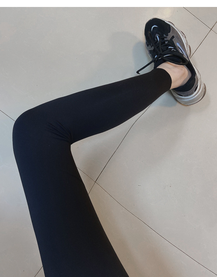 鲨鱼裤子芭比鲨鱼皮打底裤外穿女瑜伽燃脂裤瘦腿弹力显瘦代发屁