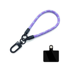 7MM短款手腕绳PVC垫片防丢防偷腕带钥匙扣潮流时尚个性对讲机挂绳