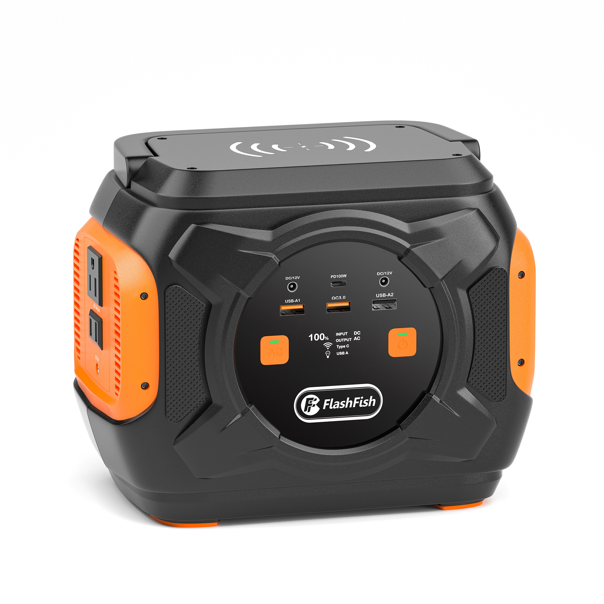 尚品电酷户外移动电源大容量220v无线充便携式太阳能充电露营直播