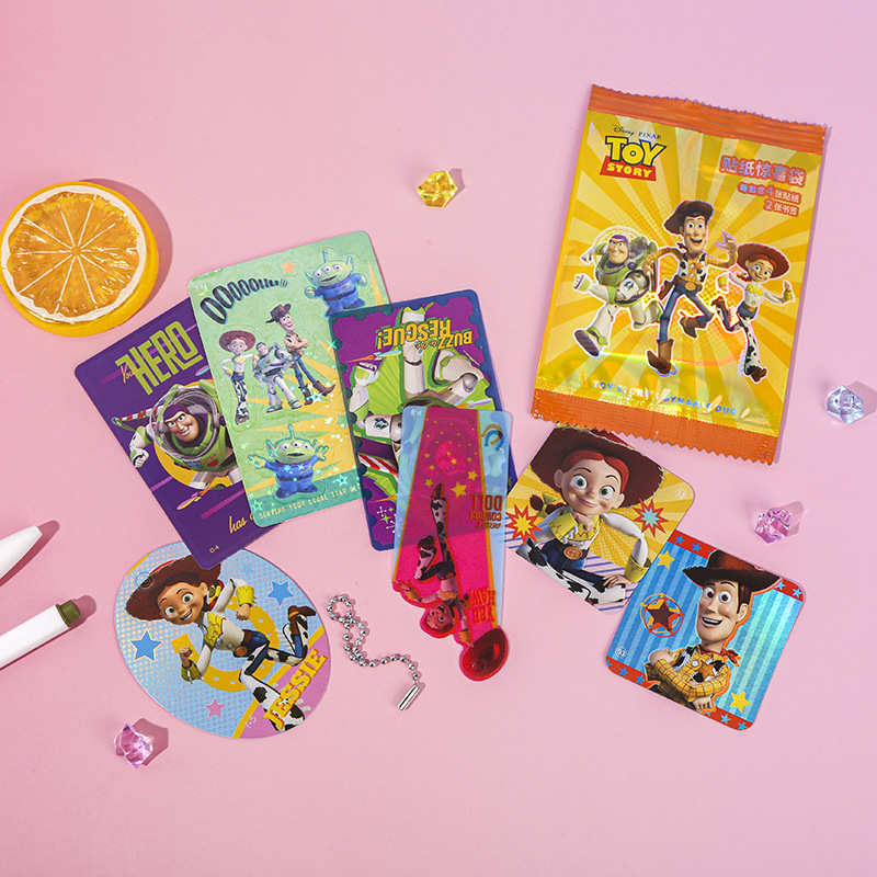 麦和 玩具总动员系列贴纸惊喜袋(20个/展示盒)惊喜创意贴纸盲袋