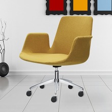 设计师TJLOA064北欧轻奢客厅单人椅简约电脑椅休闲会议接待椅