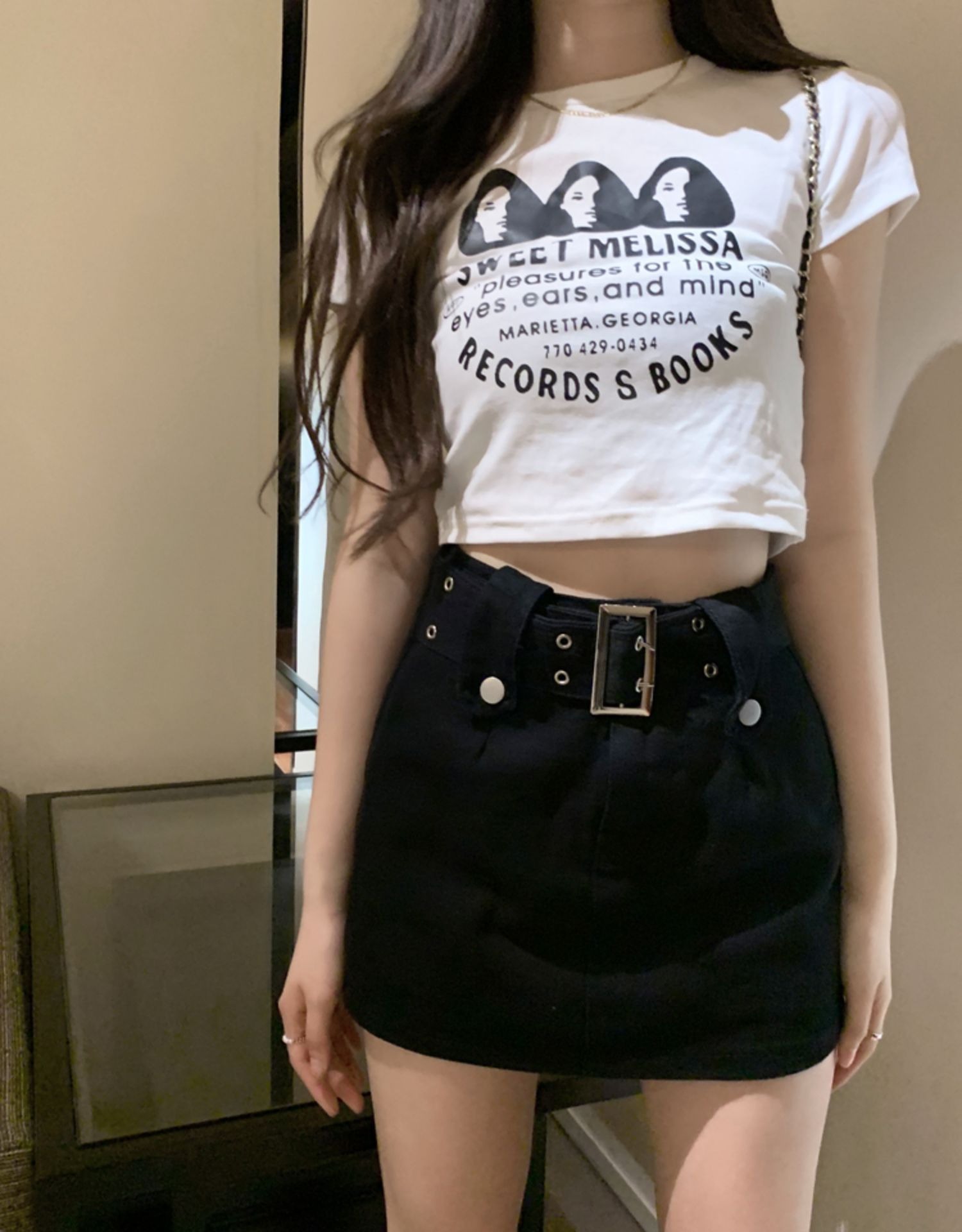 美式复古夜店牛仔半身裙女夏季高腰显瘦甜酷辣妹风超短裙包臀裙子