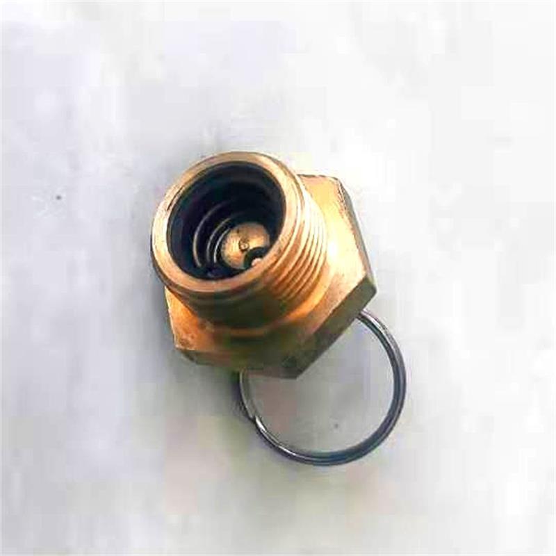 卡车挂车储气罐放气阀 货车放水开关排污阀 全铜储气筒手动放水