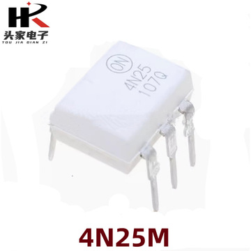 原装正品 直插 4n25m dip-6 晶体管输出 光耦合器芯片-阿里巴巴