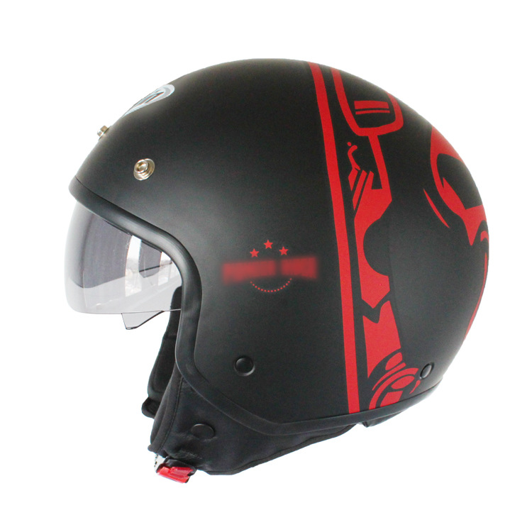 麒麟半盔摩托车头盔电动车自行车头盔有dot认证ece认证-阿里巴巴