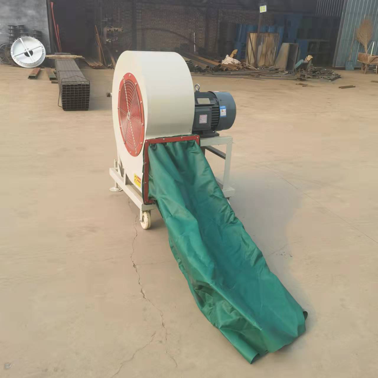 粮库粮仓粮食通风降温除湿专用移动式高压离心风机米厂米仓通风机