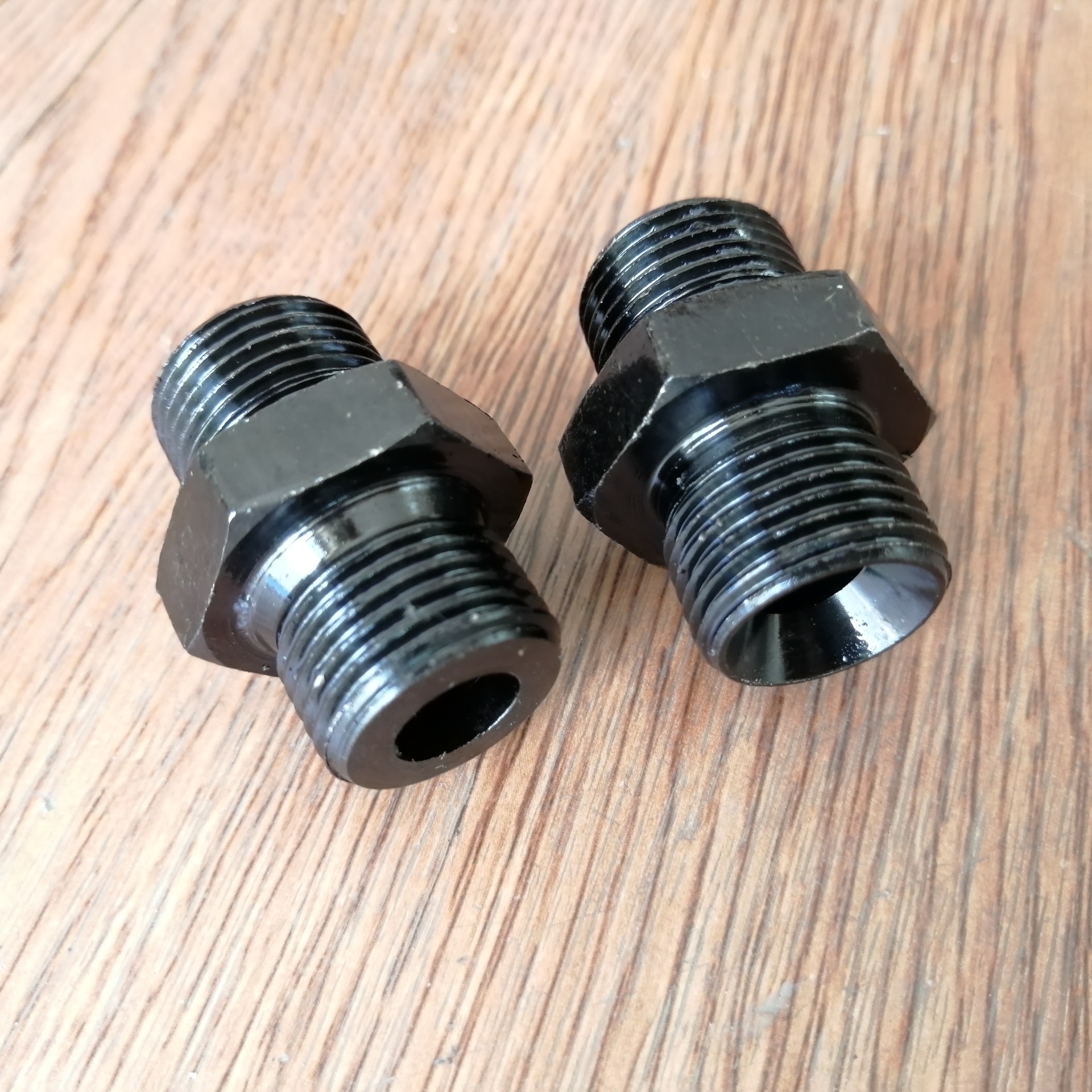 对丝转换接头 高压油管密封直通接头 内外牙变径直通对丝接头