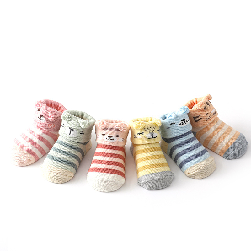 newborn socks thin four seasons cartoon baby‘s socks floor socks wholesale exclusive for cross-border baby socks