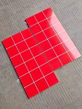 300*600北欧彩色格子砖小白砖 平面亮光大红色墨绿餐厅厨卫墙地砖