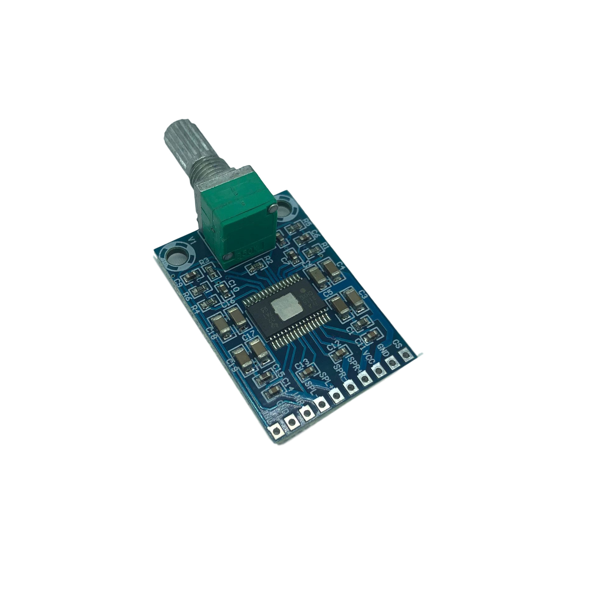 xh-m564 大功率微型数字功放板tpa3116d2芯片双50w高清音质12-24v