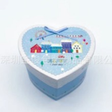 情人节礼品礼物包装手提盒 cardboard heart shape gift box