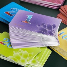麻将馆筹码卡片打麻将码牌家用整套数字记分卡磨砂防水筹码卡批发