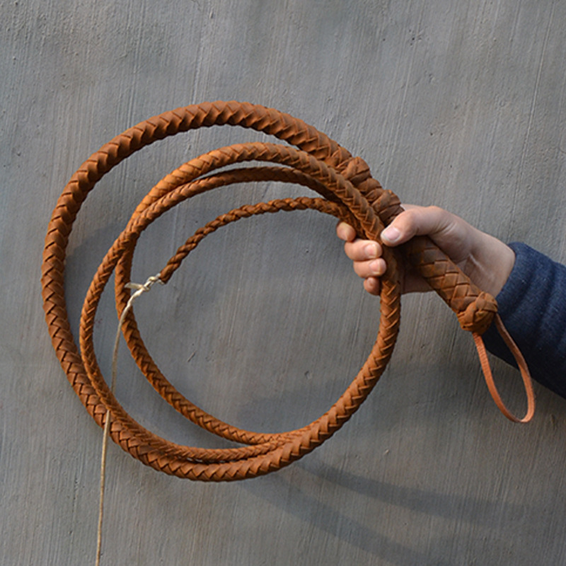 牛皮马鞭全皮牛皮鞭子健身响鞭甩鞭武术防身非遗手作牧羊鞭