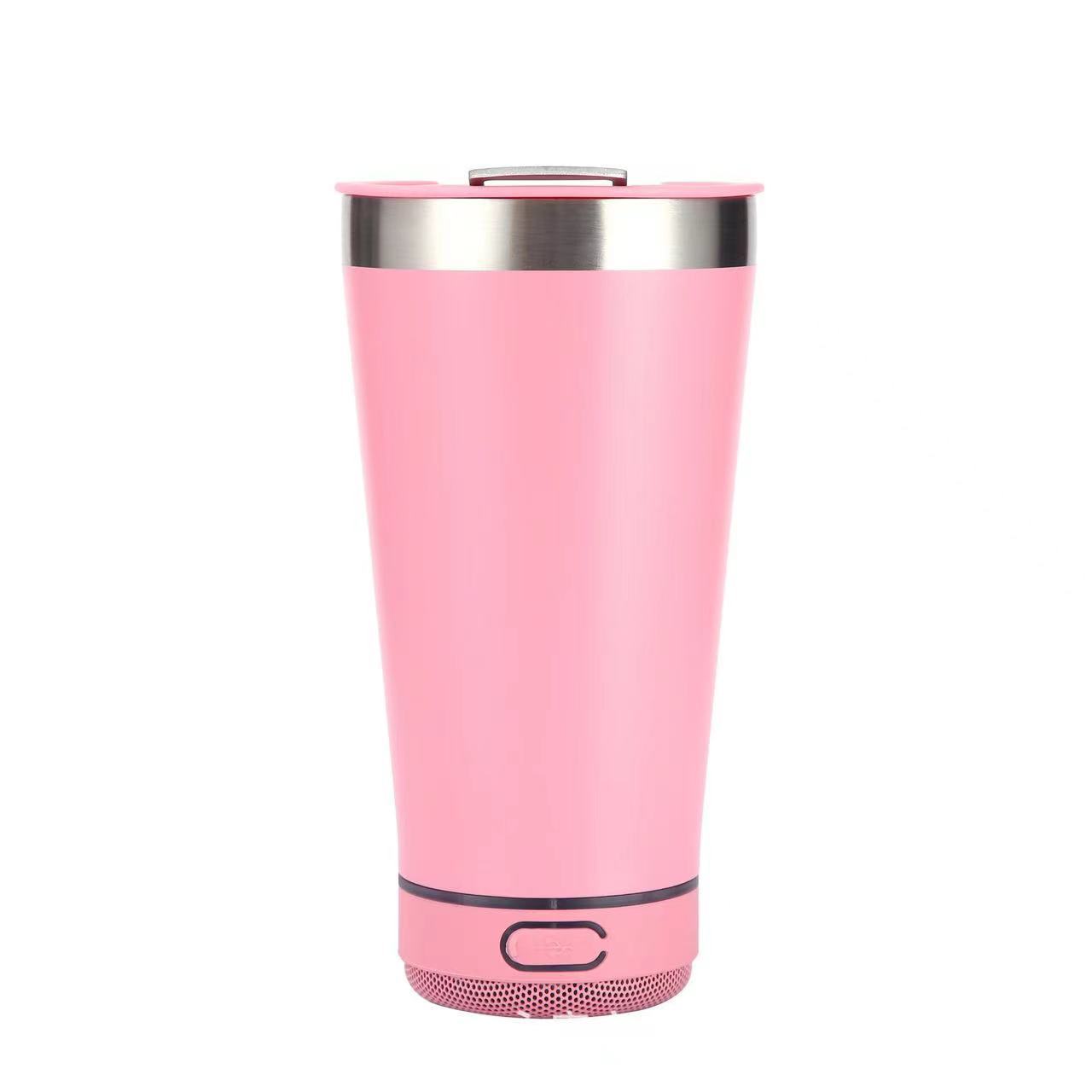 Cross-Border Exclusive 16Oz Bluetooth Audio Beer Cup 304 Stainless Steel Vacuum Double-Layer Portable Thermal Insulation with Bottle Opener