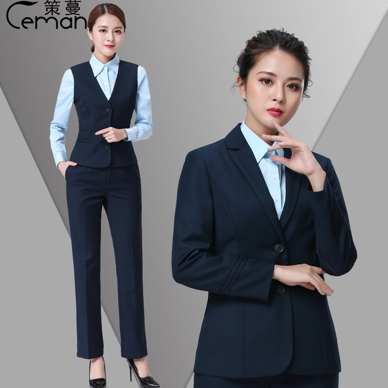 中国银行女工作服