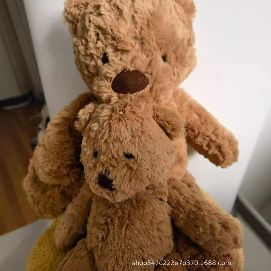 批发笨笨熊毛绒公仔玩偶泰迪熊安抚陪伴礼物小熊大熊儿童生日礼物