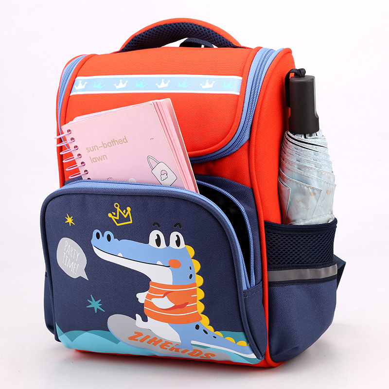 New Kindergarten Astronaut Bag Middle and Large Class Grade One Cartoon Cute School Bag Ultra-Light Spine Protection Unicorn Backpack