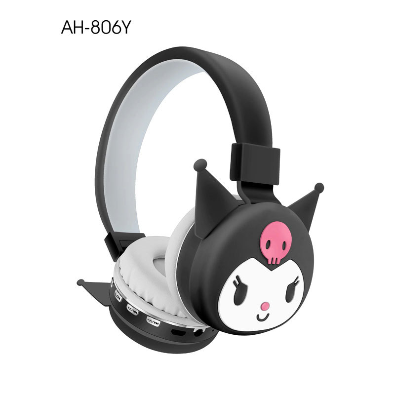 AH-806Y Children's Headset Bluetooth Headset Cartoon Cute Pattern Music Learning Game Wireless Headset