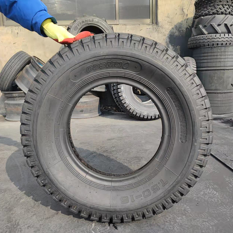 750-16lt轮胎 汽车轻卡货车轮胎 水曲混曲尼龙轮胎加厚耐磨