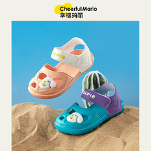 幸福玛丽儿童夏季沙滩凉鞋宝宝儿童中小童夏季包跟宝宝儿童凉鞋