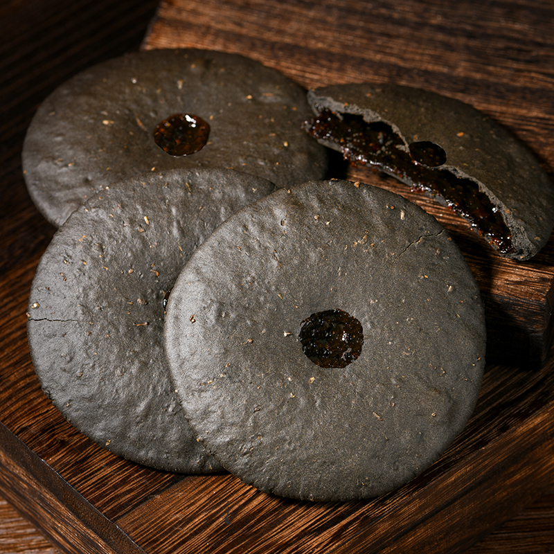 潮汕特产红糖肚脐饼金钱饼番薯饼糕点小吃零食一包180克-阿里巴巴