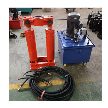 起拔钻孔护璧套管钻杆工具小型液压拔管机便携式钻凿施工顶管机