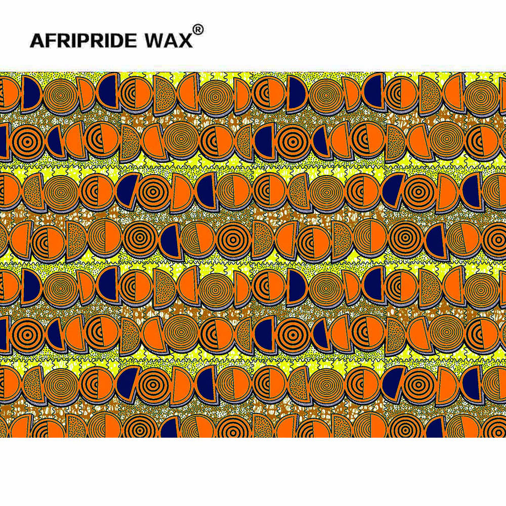 Foreign Trade African National Printing and Dyeing Cerecloth African Traditional Cotton Printing Fabric Afripride Wax