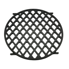 SI6K加厚圆形铸铁烤网烤肉网烧烤网无涂层不粘户外碳烤网烧烤工具