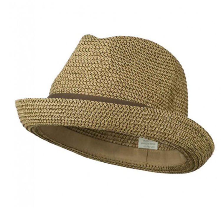 2022菲律宾麻手工草帽男夏季防晒遮阳帽子男轻便可折叠太阳帽礼帽
