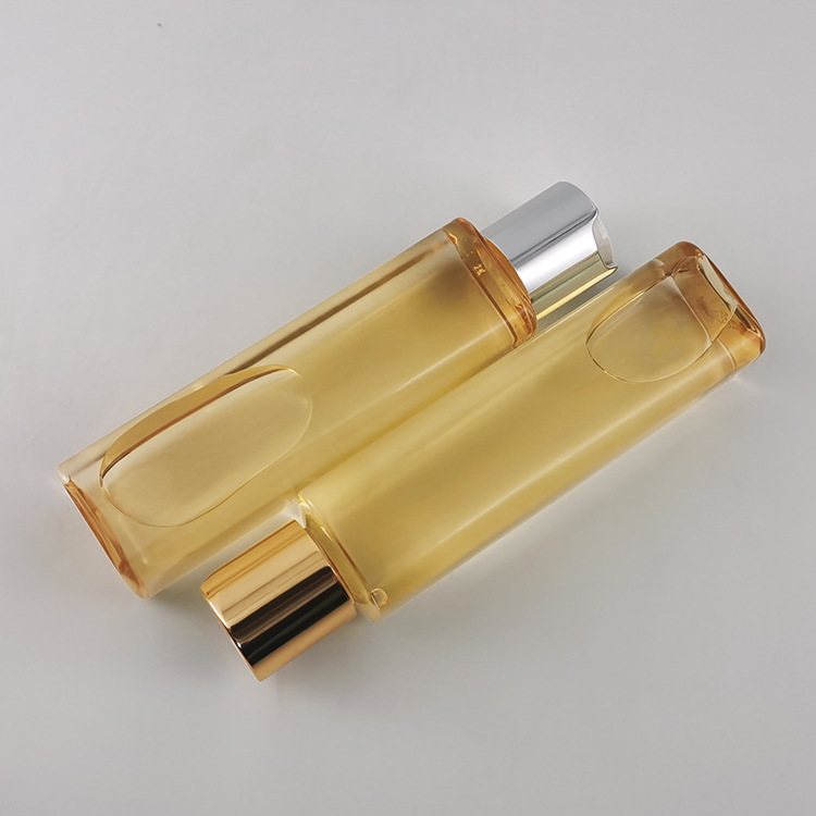 现货120ml方形瓶高级精华液瓶子pet旅行便携卸妆水分装瓶粉底液瓶