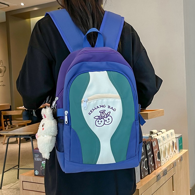 INS Schoolbag Female Middle School Student Junior High School Student College Students' Backpack Backpack