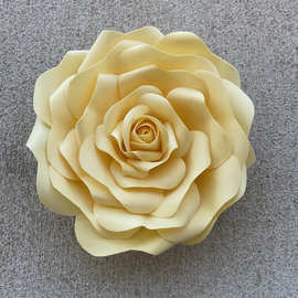 户外立体eva纸花婚礼装饰花墙橱窗背景布置泡沫花商场大型手工花