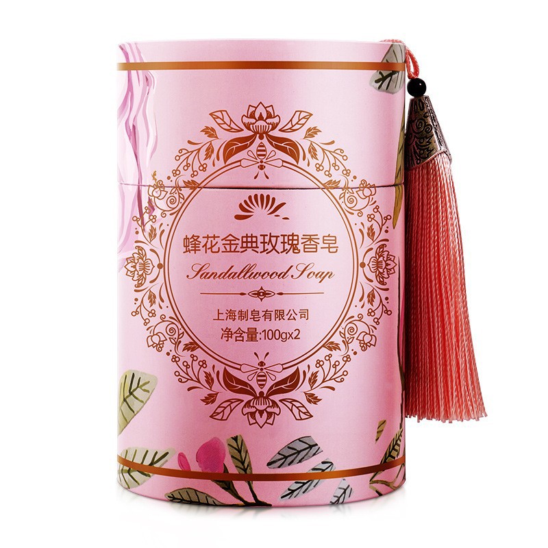 上海皂 蜂花皂 100g*2蜂花金典檀(玫瑰)香皂