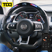 TDD 适用于大众  GTI MK7 哑光黑   改装LED智能Smart换挡