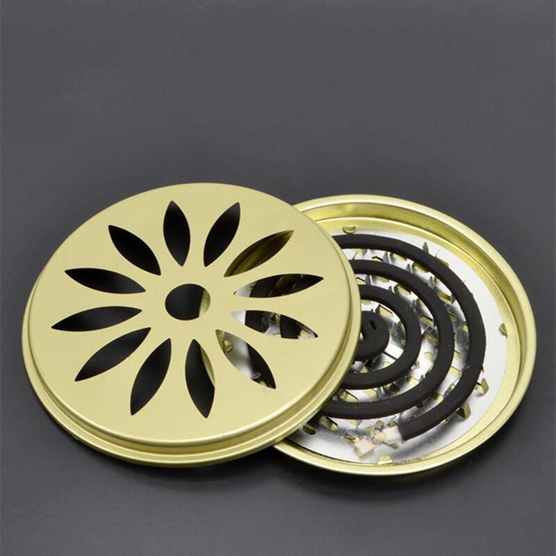 灭蚊盘文香点蚊香盘蚊香盘批发香炉特价清仓蚊香盒带盖家用盘子