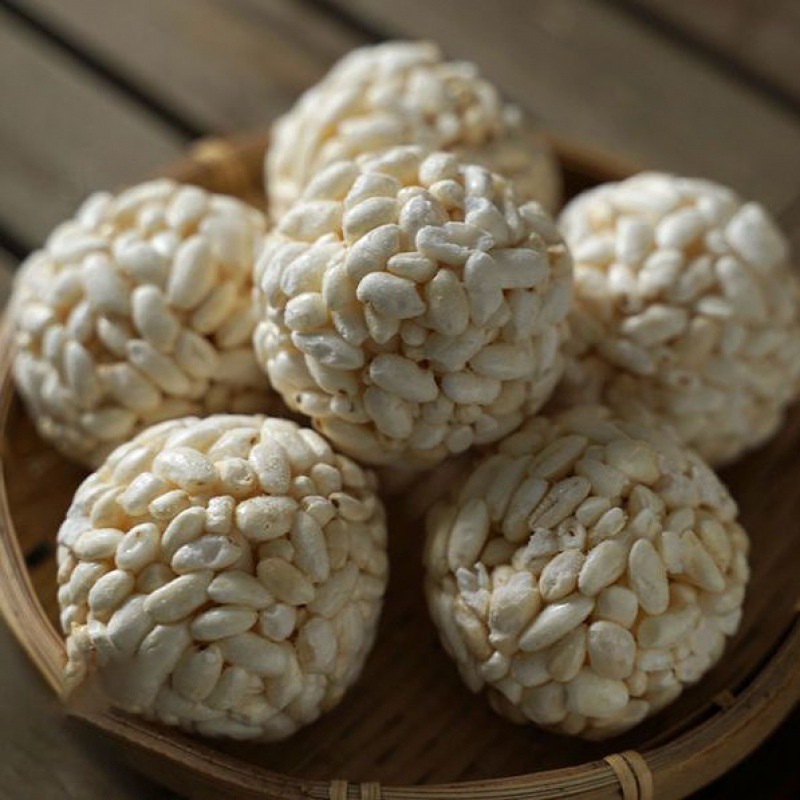 大米球米花球爆米花零食大礼包多口味特产怀旧小吃网红小零食批发