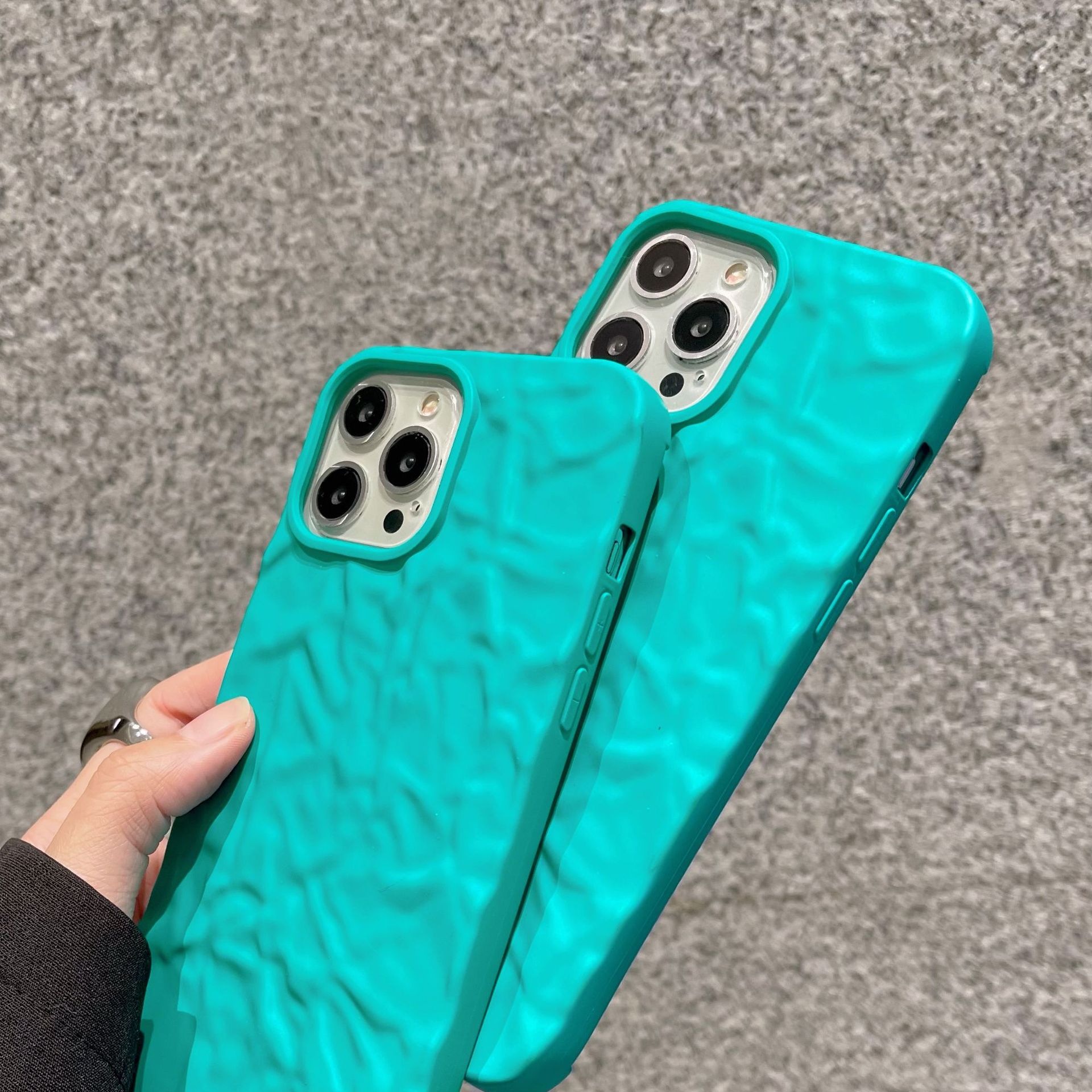 蒂芙尼蓝锡纸适用苹果12手机壳iphone13个性11promax新款x硅胶xr