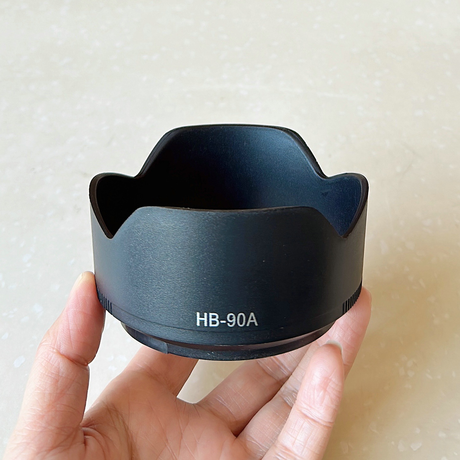 hb-90a遮光罩适用尼康50-250mm镜头微单相机z50套机镜头62mm口径