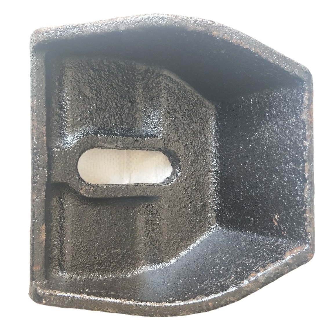 p50p60钢轨轨撑 单孔铸铁轨撑 横向固定件轨撑 14#20# 曲线路轨撑