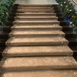 厂家定制星级酒店楼梯地毯室内长条宾馆走廊过道地毯楼梯间地毯