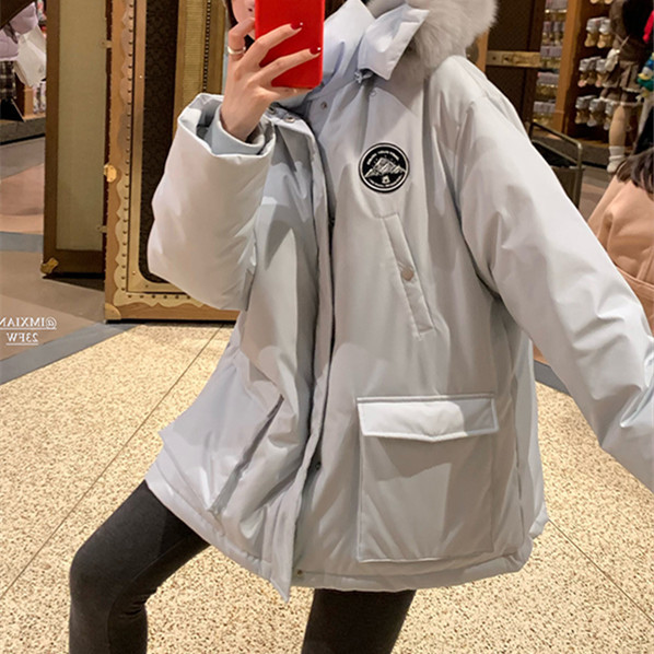 "冰岛极夜双倍温暖"重工毛毛内胆派克羽绒服女真狐狸毛外套-阿里巴巴